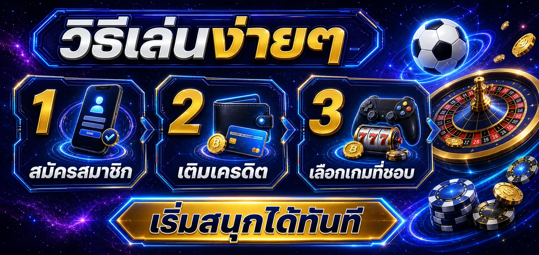 วิธีเริ่มเล่น Galaxy999vip ใน 3 ขั้นตอน